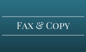 Fax and Copy