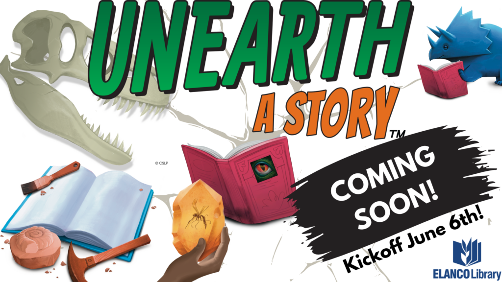 Unearth A Story! Summer Reading is coming June 6th!