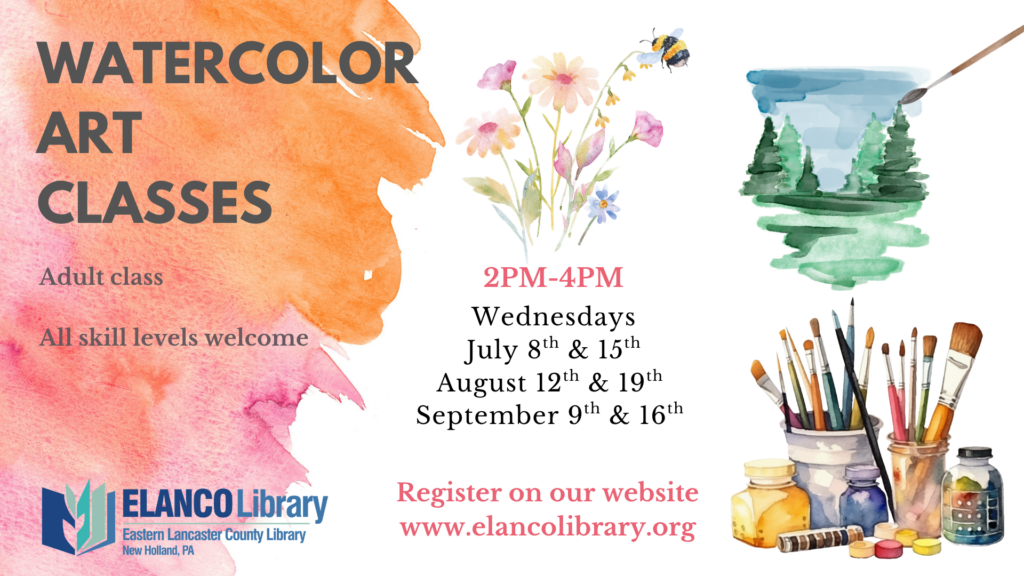 Adult Watercolor Classes