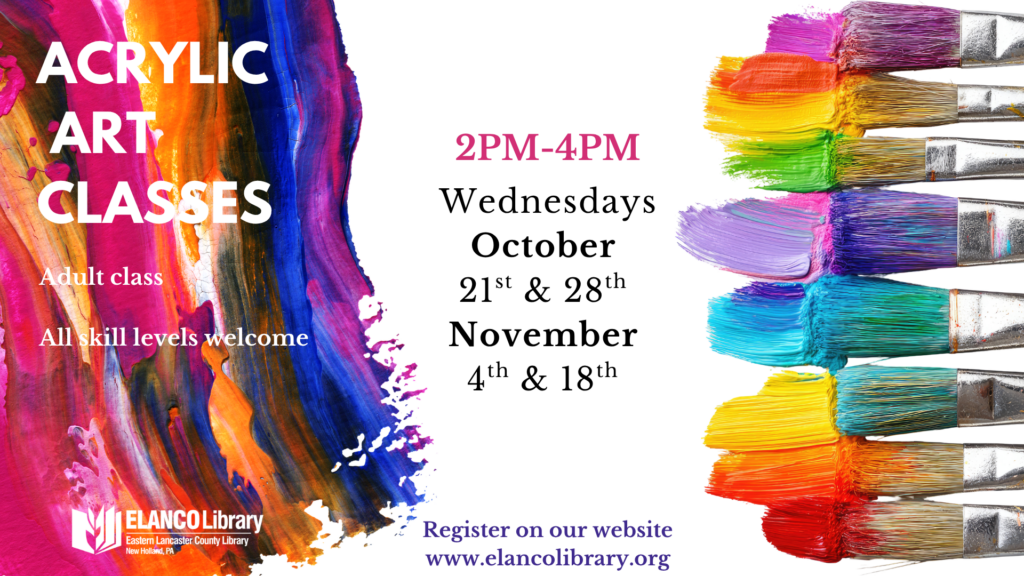 Acrylic Art Class Wed 2-4